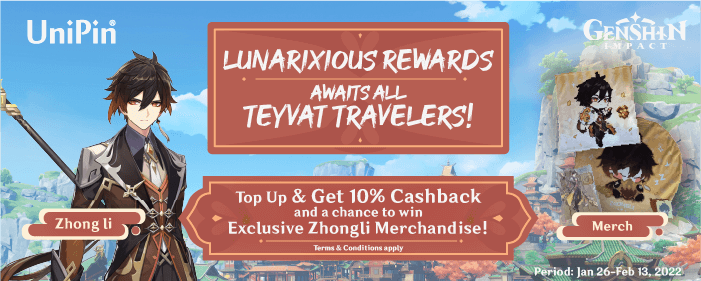 Lunarixious Rewards Await All Teyvat Travelers! (MY)